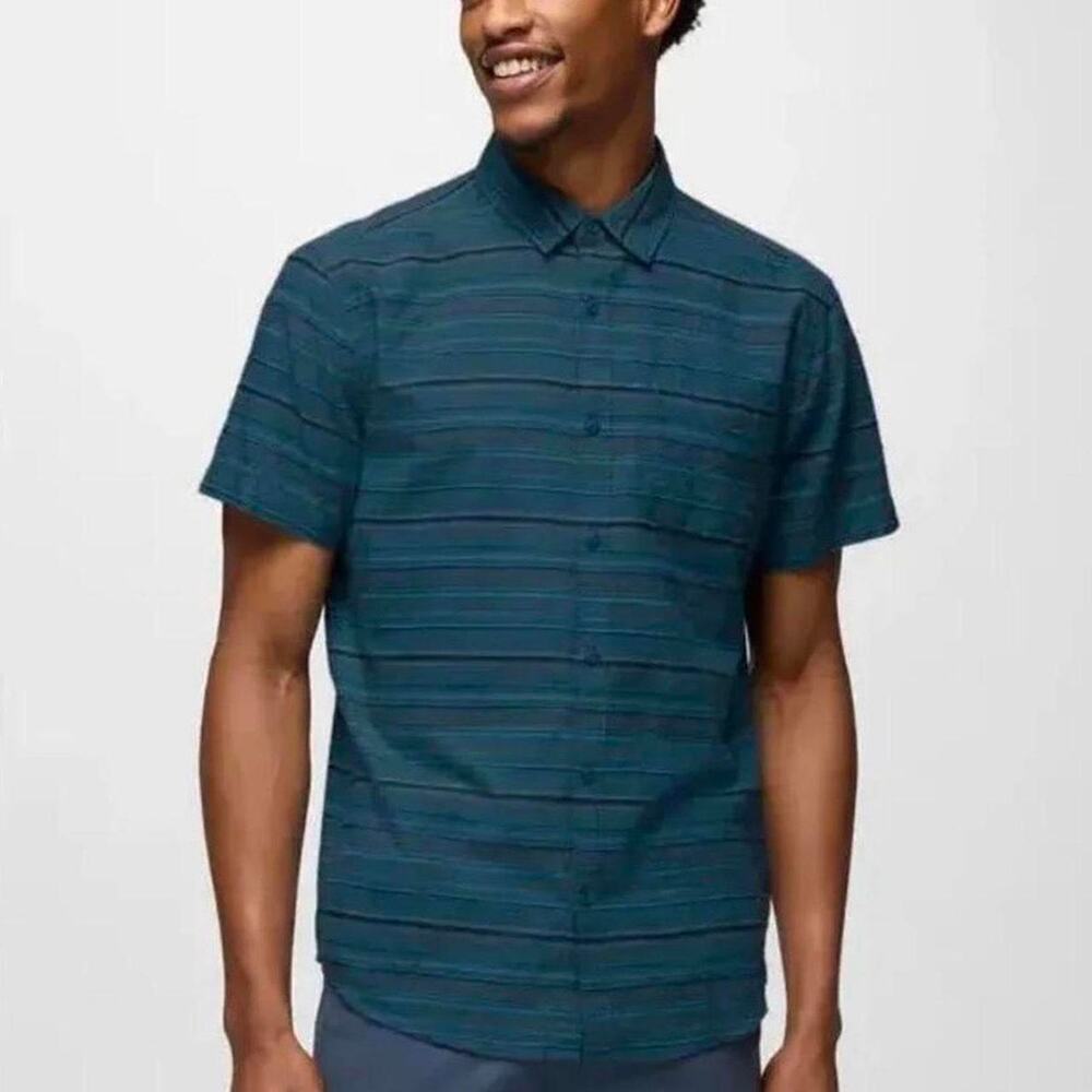 PrAna Groveland Men's Button Up Shirt - Size Medium NWT